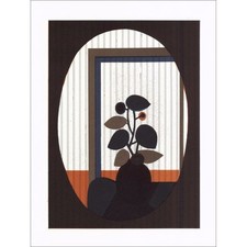 MINAUX André - Lithographie originale "Composition au pot de fleurs" 27x21cm - 1