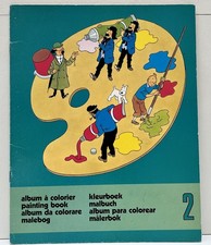 Album à colorier TINTIN n°2 - Casterman 1976 - Bon état