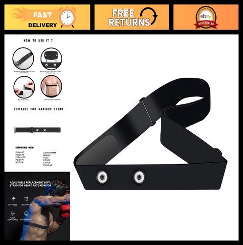 Adjustable soft chest strap - soft,