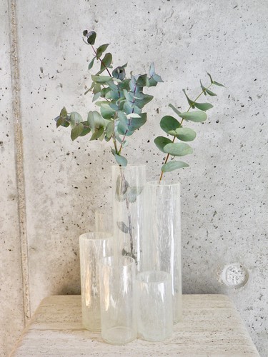 Vase tubes verre murano - vase,