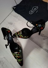 Free Lance escarpins stiletto brodés chaussé 39