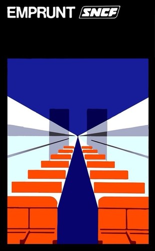 Affiche poster train - affiche,