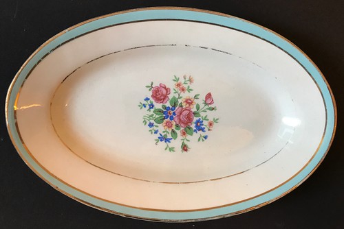 Ancien plat porcelaine - ancien,