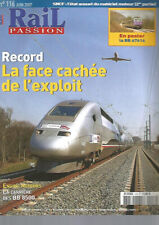 RAIL PASSION N°116 CARRIERE DES BB 8500 / LE X 73500 EX-CFL / X 72500