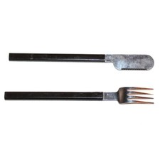 Ensemble de 2 couverts de l'avion Concorde Air France design Raymond Loewy