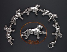 Bracelet Chien STAFFORDSHIRE BULL TERRIER DOG - "STAFFIE DOG" Made in France