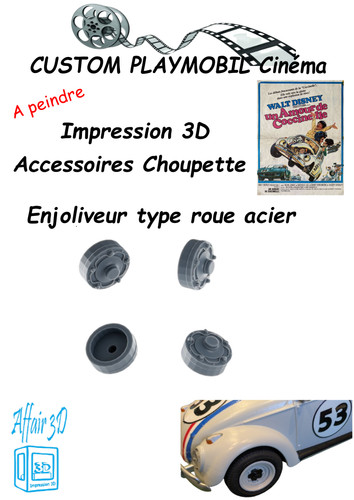 Custom cinéma playmobil - 3d,
