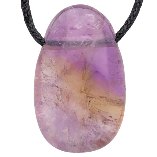 Pendentif ametrine goutte - ametrine,