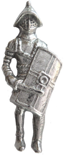 Badge épingle gladiateur