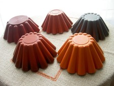 LOT DE 5 - MOULES METAL