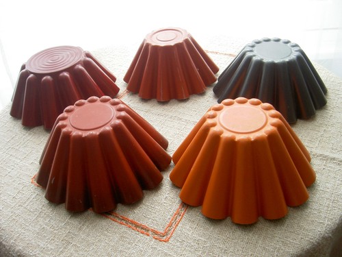Lot moules metal - -,