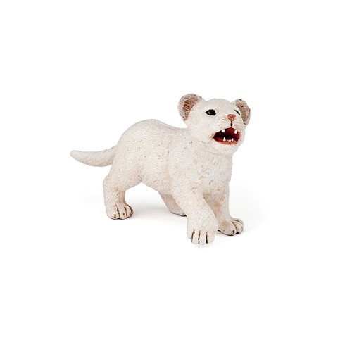 Figurine lionceau blanc - figurine,