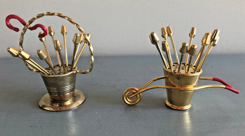 Lot anciens porte piques - porte,