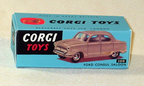 Corgi toys ford consul salon - corgi,