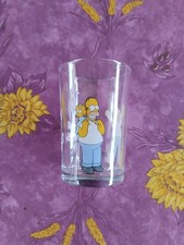 Verre Publicitaire Moutarde Amora Les Simpsons Homer & Maggie 2015 Matt Groening