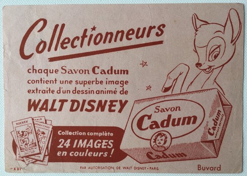 Buvard publicitaire ancien