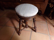 Ancien tabouret de piano à