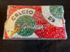 BOITE DISPLAY 100 BUSTINA EUROFLASH CALCIO 89 1989 VERY RARE COLLECTOR NO PANINI