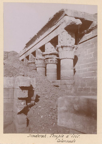 Egypte denderah temple - egypte,, denderah,