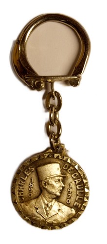 Gaulle ancien porte clés - de,