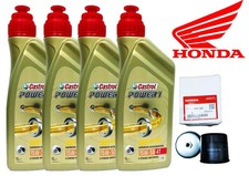 Kit/Tagliando Castrol 15W50 2014 2019 Filtre À Huile Avec Clé Honda Integra 750