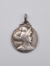 Pendentif médaille de tir