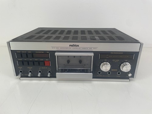 Revox b710 mk2 - revox, cassette