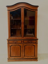 Buffet vitrine en deux corps Napoléon III XIX siècle