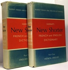 Harrap's shorter french and english dictionary - part one + part two | Mansion