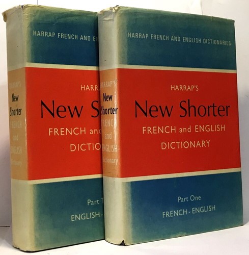 Harrap shorter french and - harrap's,