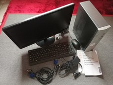 PC TOUR LENOVO 2ghz SSD 250 8 go ram clavier souris écran ensemble très bon état