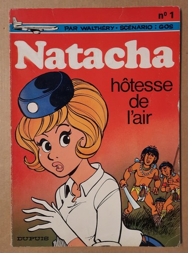 Natacha hôtesse air tome - hôtesse, l'air