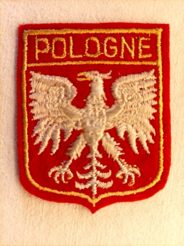 écusson pologne feutrine - en,
