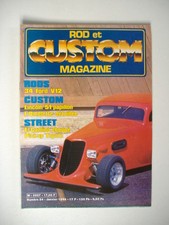 ROD et CUSTOM MAGAZINE n° 24 janvier 1984