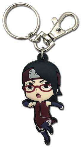 Boruto sarada pvc keychain - sarada,