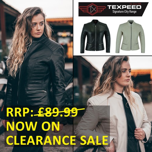 Femmes veste cuir moto - veste,
