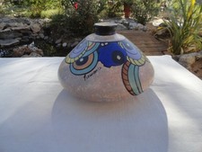 Vase ceramique belge art deco