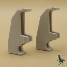 Playmobil X2 fixation porte château médiéval-pont-levis-support charnière