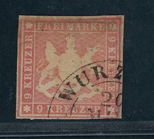 Wurtemberg Michel numéro 9