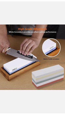 Side grit knife - knife, sharpening