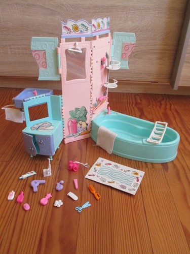 Barbie salle bains douche - *,