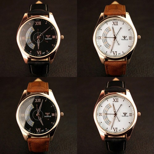 Montre ronde yazole acier - montre,