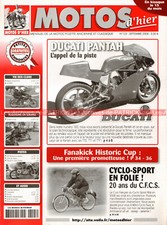 MOTOS D'HIER 125 Dossier DUCATI Pantah Jack FINDLAY NEW MAP 500 CHV5 JARAVEL
