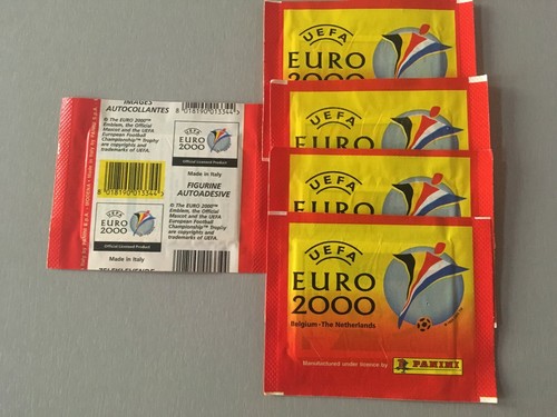 Panini euro 2000 pochette rare - panini,