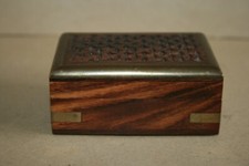 Boîte en bois exotique -