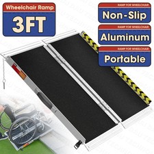 3FT Wheelchair Ramp Aluminum