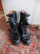 ANCIENNE CHAUSSURE A TIGE RANGERS"T43"FABRICATION LOUIS CARPE LIMOGES