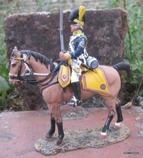 DEL PRADO CAVALIERS NAPOLEON / SERGENT ANGLAIS  10ème DRAGONS LEGERS 1755