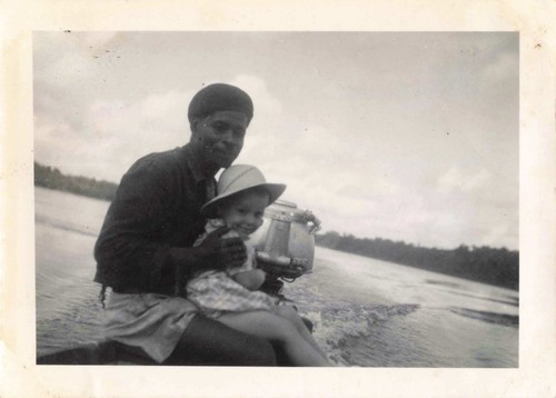 Ancienne photo 1951 guyane sur - 1951,