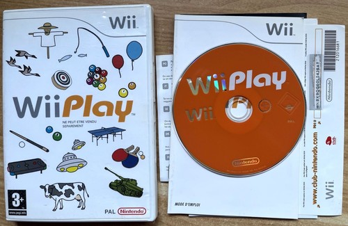Wii play complet - wii, boÎte